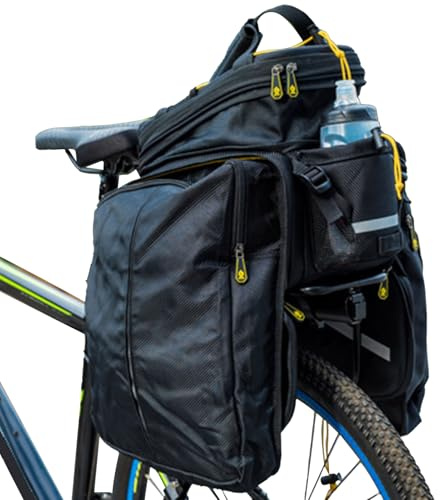 Bike Panniers | Outdoor Cycling Organizer - Waterproof and Versatile Saddle Bag for Travel Camping Adventure Outdoor Photography Daily Trips Hiking Festival