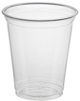 PAPSTAR Taza de plástico Hurricane (Pet, 0,3 L), 9.5 cm, 50