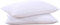 puredown Pack de 2 Almohadas de Pluma y Plumón 48x74 cm, Lavable a Máquina, Funda de Algodón, Cojín Antiácaros Antibacterias y Antialérgica