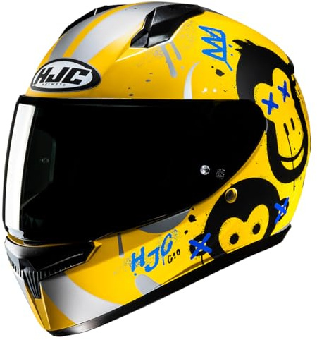 HJC, Casco de moto integral para niños C10 GETI, MC3SF XS