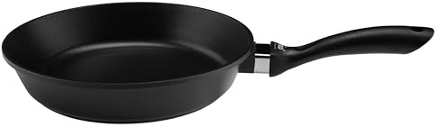 Elo 1552026 Poêle à Frire 20 cm Anti-adhésive sans PFAS, Poêle de Cuisine, Convient à Tous Types de Feux, Aluminium, Gris, Noir, 20cm