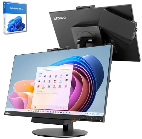 Lenovo All-in-One ThinkCentre TIO24 24″ Full HD | Intel Core i7 fino a 3.60 Ghz | 16 GB | 512 GB SSD | Webcam Win 11 Pro 36 Mesi Garanzia (Ricondizionato)