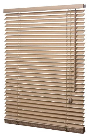 Ventanara® Holzjalousie 35mm Eiche Holz Jalousie Jalousette Echtholz 160 x 160 cm