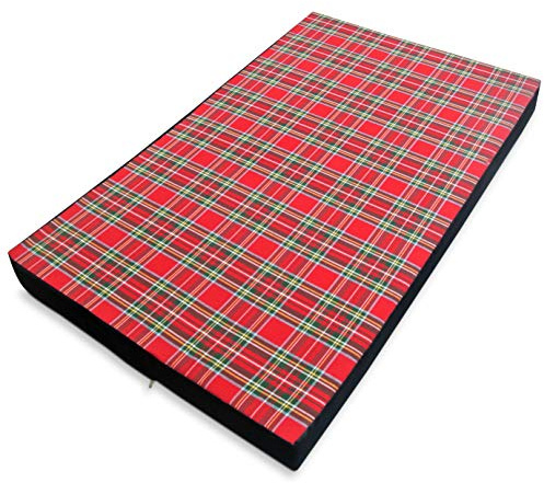 Baldiflex Materassino Cuccia Letto Cuscino Morbida per Cane Berny con Memory Foam h 10 cm, 100x60x10 cm, 8 + 2 cm Memory