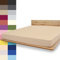 JONA SLEEP® Spann-Bettlaken (180-200 x 200 cm) Premium Spannbettlaken - 220gm² - hält über 150 Wäschen Stand | ÖKO-TEX 100 (Hellbeige)