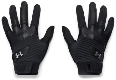 Under Armour Girls' Harper Baseball Gloves 24, 001 BLACK, YLG