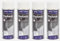 Générique Lot de 4 Bombes Blanc Brillant - SPECIAL RADIATEUR - 400ml - Bombe Peinture Aérosol - Séchage rapide - 262