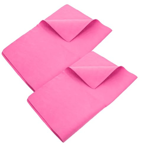 Gatuida Lot De 2 Serviettes De Bain pour Chien Et Chat Serviettes PVA Ultra-absorbantes Séchage Rapide Taille Moyenne pour Toilettage Et Voyage