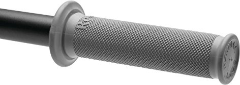 Renthal G095 Trials Full Diamond Off-Road Motorcycle Hand Grips - Light Grey/One Size