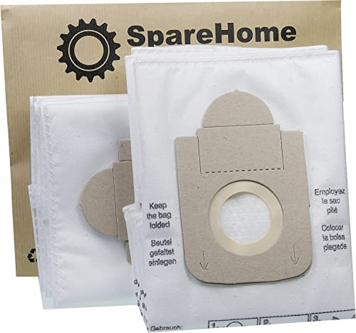 SpareHome 10 Bolsas Aspirador Rowenta