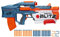 Hasbro Elite 2.0 Motoblitz Blaster CS-10 10 Darts motorisiert, Airblitz 6 Darts auf einmal, Ladegerät, 22 Elite Darts, Mehrfarbig