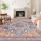 Cekene Rugs Living Room 160x230cm Non-Slip Washable Rug for Bedroom large Thin Low Profile Floor Carpet Area Rug for Office Bathroom Dinning Room Playroom