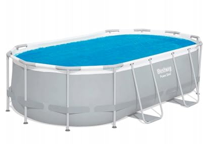 Manta solar para Ovalpool 503 x 274 cm Sheepmania Warmer 150 micras | Lona solar para Bestway, Intex | Aislamiento térmico, ahorro de energía