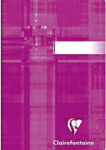Clairefontaine 63592C skolbok rutig 9 x 14 96 ark 10 pack färger blandade