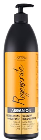 Joanna Professional Arganöl-Conditioner - Conditioner für Luxus-Pflege - natürliche Inhaltsstoffe - Professionelles Arganöl-Conditioner für Haarwachstumstherapie - 1000 g