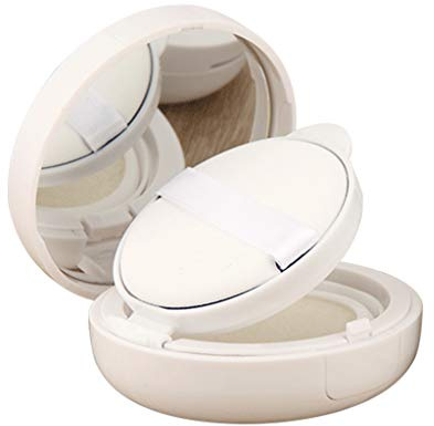 MYhose BB Cream Vide Case 15g / 0.5oz Vide Air Cushion Puff Box Conteneur de Maquillage cosmétique Portable, avec Miroir éponge en Poudre, pour BB Cream Foundation