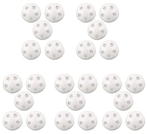 50Pcs Rattle Balls Inserts Rattle Box Repair Doll Noise Maker Noise Maker Insert Toy for Baby Pet Toy Animal Puppet Doll 24mm