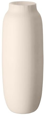 Giessle® Bodenvase 50cm hoch Glasvase groß XL Vase aus Glas für Pampasgras (Nude)