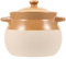 MGHRUE Vintage-Keramik-Suppentopf, 2 L, Ton-Auflauftopf, Retro-Eintopf, Bohnen-Kochtopf, Dicker Suppentopf Mit Deckel, Griff, Küchen-Induktions-Suppentopf, Tiefes Steingut