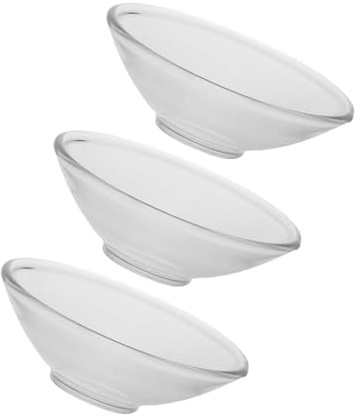 Cabilock 3pezzi Raccoglitore di Cera Goccia in Vetro Trasparente Piatto per Candele Raccoglitore di Cera Decorativo per Protezione Anti-Goccia Vassoio Riutilizzabile per Candele
