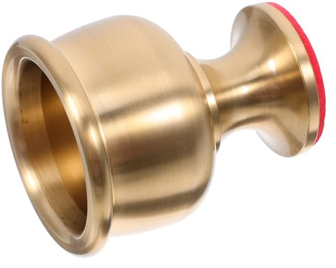 BESPORTBLE Cáliz de Latón Decorativo para Budismo Vaso Multifuncional para Agua o Vino Resistente y Artístico para Ofrendas y Ambientes Religiosos