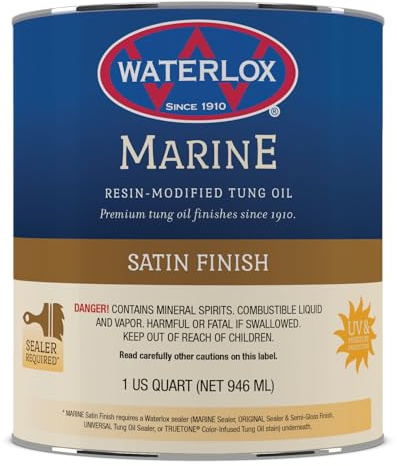 Waterlox Marine Satin Finish, 1 Quart