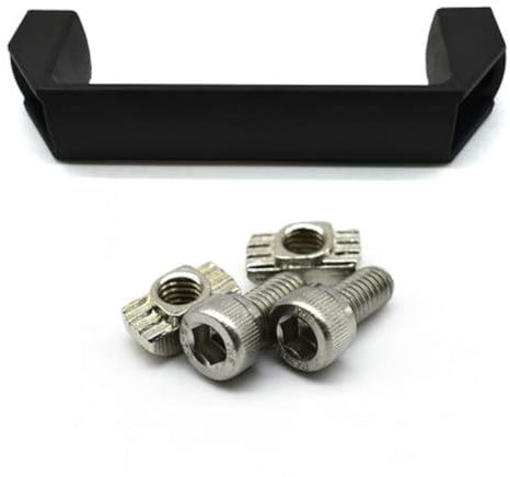 Fullerkreg Maniglia a prua in 2 pezzi con profilo fisso 30 x 30 fessura 8 con vite a esagono incassato e dado a T