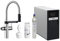BLANCO 526255 EVOL-S Pro Küchenarmatur, 190 W, 230 V, Edelstahl, drink.soda 5-in-1