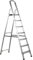 7 Step Ladder, Dripex Heavy Duty Aluminum, Portable Folding Stool, With Anti-Slip Steps & Non-Slip Feet, Strong Sturdy Steel Safety EN 131 Household Stepladders for Home Kitchen Garage (7-step)