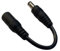 Adapterkabel Klinkenhohlstecker auf Buchse 5,5 x 2,1 mm ca. 10cm zur Netzteil Umpolung