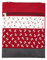 Leoberg Crossbag Tasche in verschiedenen Farben und Designs - Schultertasche aus Baumwolle in 302174-Rot-15
