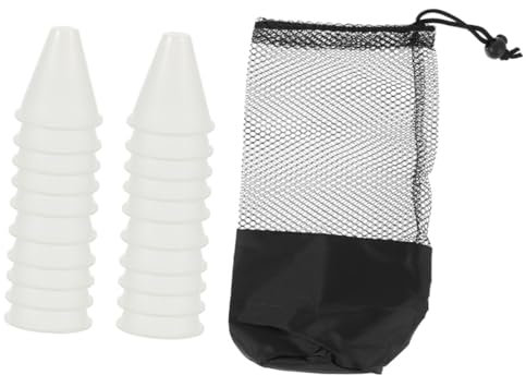 YARNOW 1satz Lichtreflektierenden Trainingskegeln Für Rollschuh Und -übungen Tragetasche Für Agility-Drills Und Hindernisparcours Leicht Und Langlebig