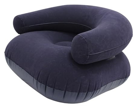 KESOTO Poltrona Reclinabile Gonfiabile, Poltrona Gonfiabile per Balcone E Camera Da Letto, Blu