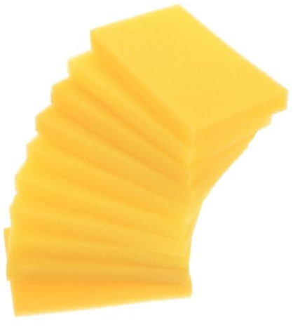 VERDANVERSE 10 Piezas Esponjas Biológicas para Filtro Acuario Absorbentes para Tanque Peces y Tortugas Esponjas Filtrantes para Agua Dulce Terrarios y Tortugueras Fácil Limpieza y Durabilidad
