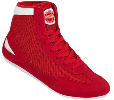 Hixingo Wrestling Shoes Men Women UK 5.5-10, Boxing Shoes Men Women with Anti-Slip Rubber Soles Lightweight Breathable Comfortable for Fitness, Training, Taekwondo and Weightlifting