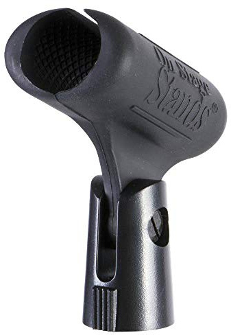 OnStage On-Stage MY100 Unbreakable Rubber Universal Dynamic Microphone Clip,Black