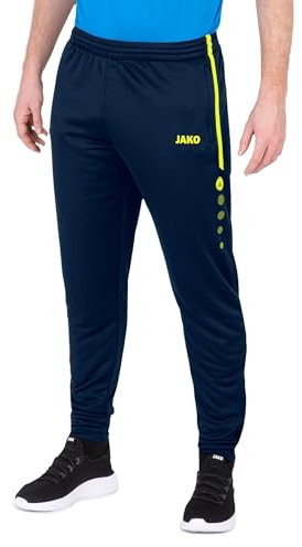 JAKO Herren Trainingshose Active I Sporthose Herren lang mit Elastischem Bund & Seitentaschen I Trainingshose Herren lang
