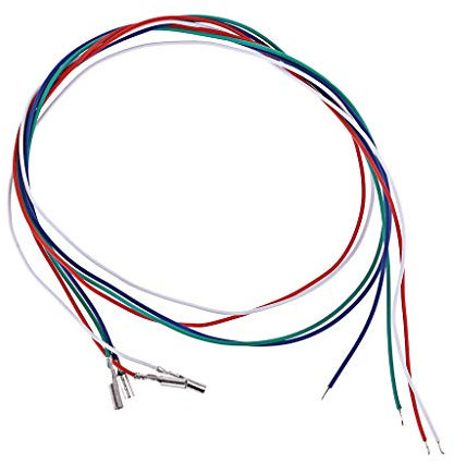 SHOTAY Fili fono a Cartuccia, 3 / 4PCS Cavi per Cavo fono a Cartuccia Universale Cavi collettori per Giradischi Accessori per gusci fono Cavo di prolunga a Quattro Colori