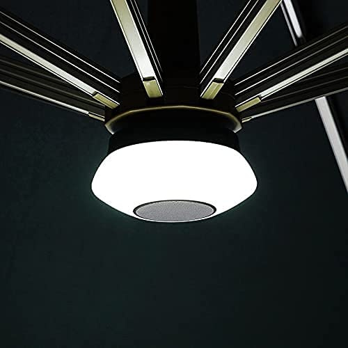 Luci per ombrellone a LED per esterni Illuminazione per tende con telecomando Alimentato tramite USB impermeabile, da Palo, SDK