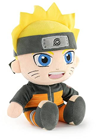 NARUTO, Peluche de 25 cm, Peluche, Peluche du Personnage du Film, Jouet pour Enfants dès 0 Ans, GIOCHI PREZIOSI, NAR00