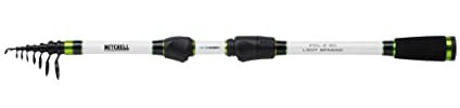 Mitchell Epic MX1 Tele-Spinnrute, leicht mit mäßig schneller Aktion, ideal zum Barschangeln, Forellen, Döbel und kleine Raubfische, teleskopisches Design macht das Reisen einfach