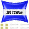 FONDUO Poolkissen Winter XXL 200 * 250cm Pool Luftkissen Pool Winterkissen Poolabdeckung Luftkissen Winter Poolkissen 2.5M mit 4 Ösen & 4 Rollen Seil, Pool Zubehör Für Pool Abdeckplane Aufblasbares