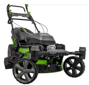 VITO - Cortacésped autotractado 6,5 CV motor gasolina 4T 196 Cm3 ancho 508 mm ruedas delanteras giratorias superficies 2000 m²