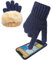 lifwimner Winter Handschuhe Damen Touchscreen Warme Fleece Strickhandschuhe Thermo Winterhandschuhe für Outdoor Sport Laufen Radfahren Freizeit(Marineblau)