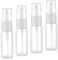 4 Piezas Bote Spray, Botellas Aerosol Vacío Plástico, Spray Bottle, Botella de Spray rellenable Vacío,Botella de Pulverizadora Transparente,para Aceites Esenciales, Limpieza, Perfume
