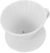 SHINEOFI 1 Pieza tazón de filtro goteo reutilizable café de filtro filtros de café filtrar portafiltro de café taza de café de cerámica filtro de cafetera cono de filtro de café blanco