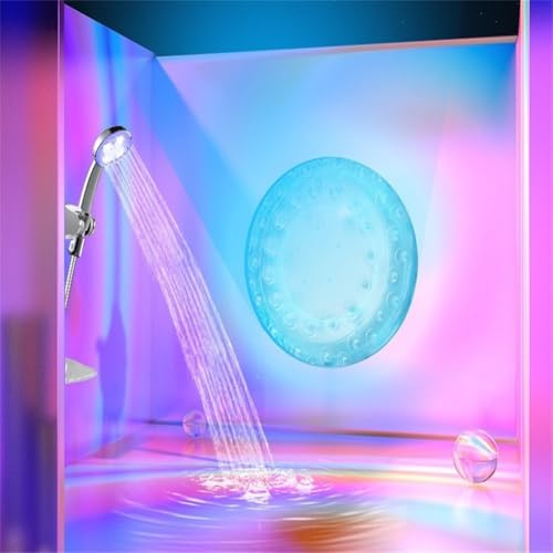 Cabezales de ducha avanzados con luz LED que proporcionan experiencias únicas a través de colores dinámicos en baños