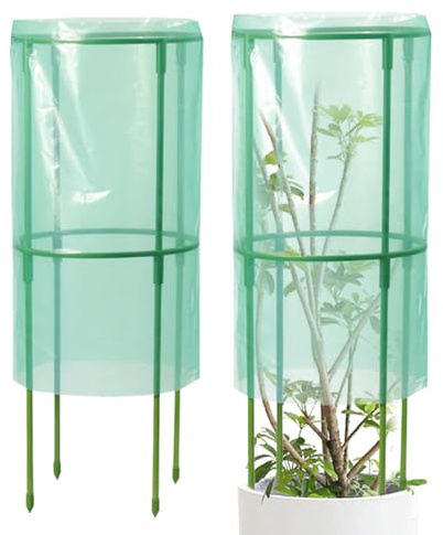 Genérico Protectores De Plantas De Jardín contra Animales Y Daños - Jaulas Protectoras para Plantas Y Plántulas De Jardín - Suministros De Jardinería Protección para Hortalizas Frutas Flores Viveros