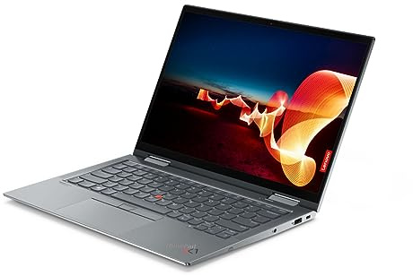 Lenovo ThinkPad X1 Yoga Gen 7 14 Zoll Touch Display WQUXGA Intel Core i7 1260P 512GB SSD Festplatte 16GB Speicher Windows 11 Pro 5G LTE Fingerprint Notebook Laptop (Generalüberholt)