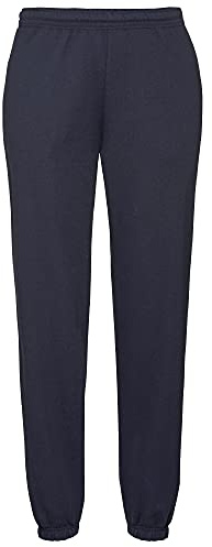 Fruit of The Loom Men's Relaxed Opaque Trousers - Blue - Large